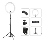 Professional LED Ring Light with Mobile Holder and Tripod Stand -6 Inch - Image 3