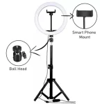 Professional LED Ring Light with Mobile Holder and Tripod Stand -6 Inch - Image 2