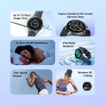 Oraimo OSW-821N Smart Watch Nova R 1.39” Panda Glass IP68 - Image 3