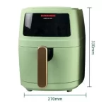 Eurochef EK-A01 6Liters Non Stick Air-fryer Electric Oil-free Cooker - Image 2