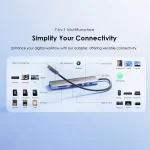 oraimo PowerTrans USB-C Hub 7-in-1 Multi-Functional Adapter Docking Station [OUH-511] - Image 2