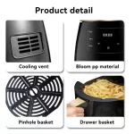 AILYONS AF-389 AIR FRYER 5 LITRES - Image 4