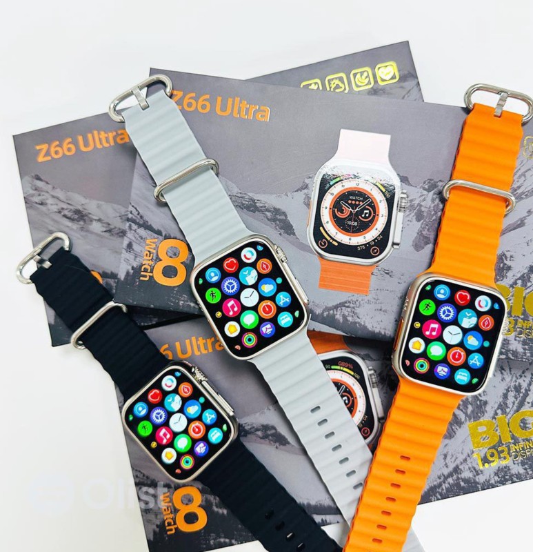 New Z66 Ultra 1.92 Inch Smart Watch Wireless Charger Smartwatch