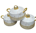 Premium 3-Piece Stainless Steel Hot Pot Set