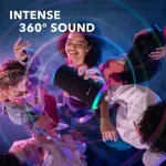 Anker Soundcore Flare 2 – 20W IPX7 Waterproof Bluetooth Speaker – A3165 – Black - Image 2