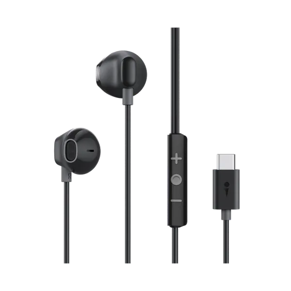 oraimo Halo Airy Type-C Half In-ear Wired Headphones