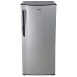 MIKA Fridge, Single Door Defrost, 150L, Line Silver Dark