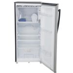 MIKA Fridge, Single Door Defrost, 150L, Line Silver Dark - Image 2