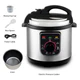 Nunix Multifunction Pressure Cooker PC02K 5L 800W - Image 2