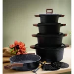 13Pcs Ucclife Granite Coating Cookware Set Durable & Stylish