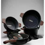 13Pcs Ucclife Granite Coating Cookware Set Durable & Stylish - Image 2