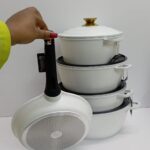 UCCLife 10-Piece Die-Cast Cookware Set